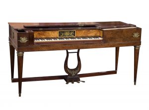 Frey square piano, piano carre Frey, antique square piano