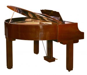 Art Deco Grand Piano Strohmenger ca 1930